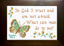 In God I Trust  - Psalm 56:11